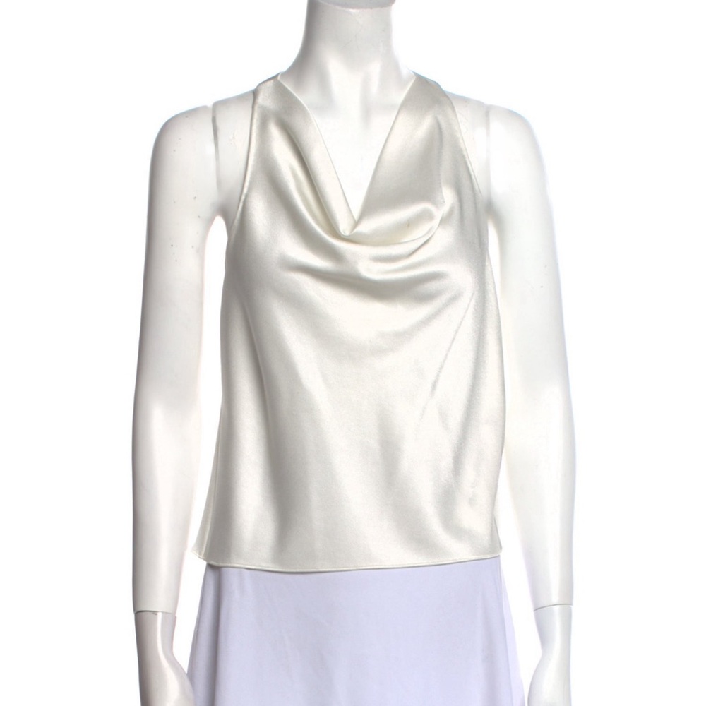 Alice + Olivia a Cowl Neck Sleeveless Top